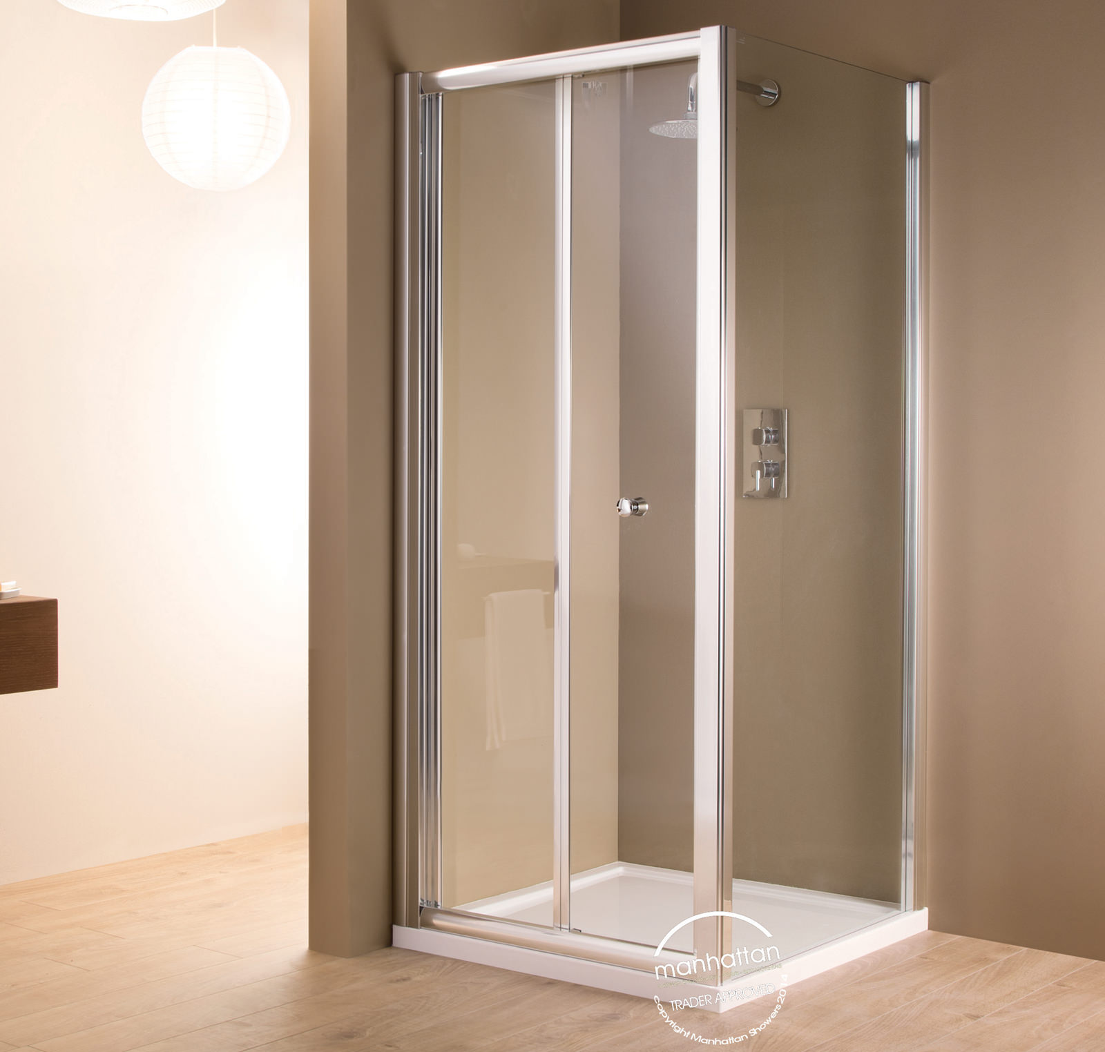 Manhattan 6 BiFold Shower Door 800mm
