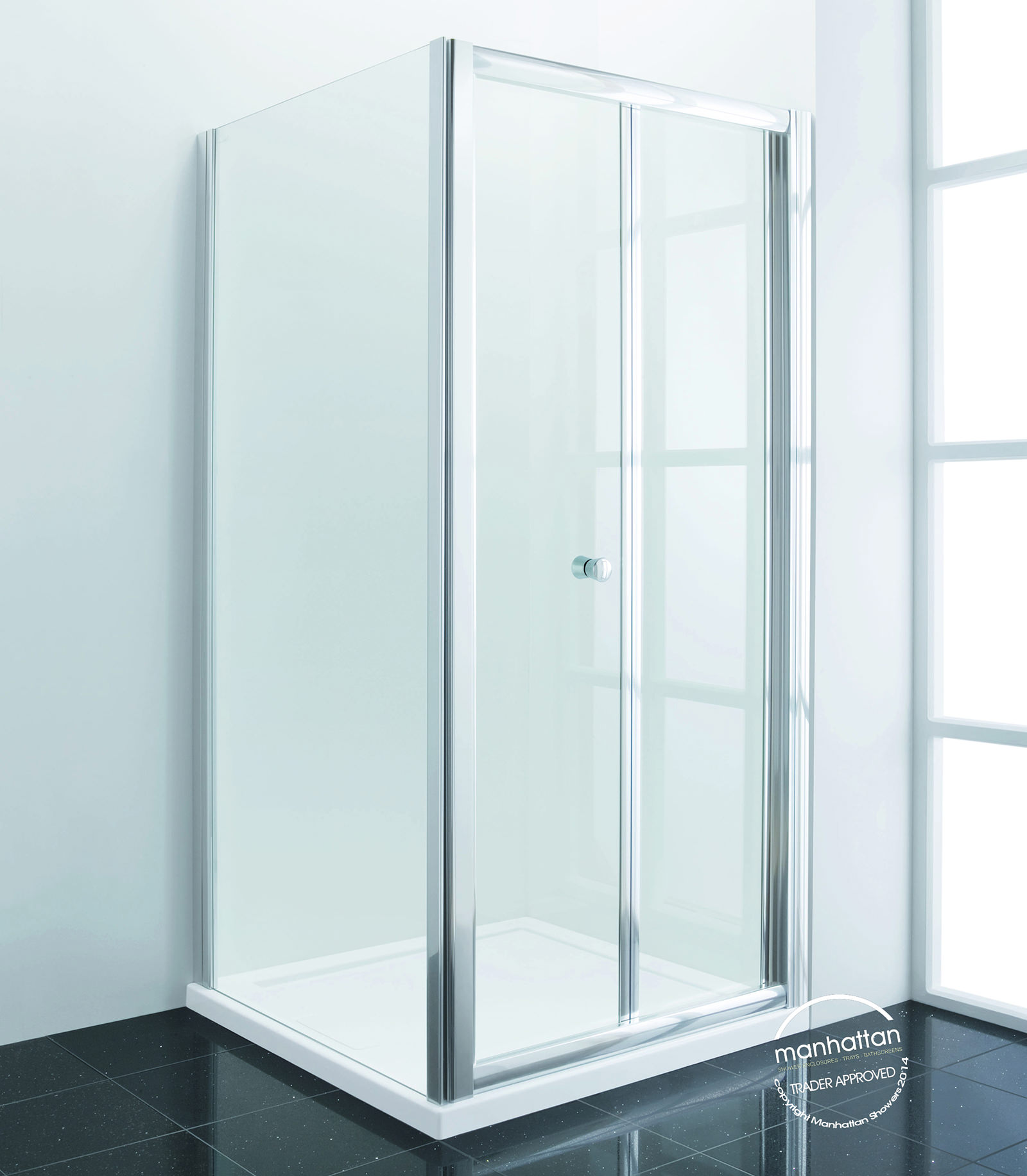 Manhattan New Era 6 Bifold Shower Door 800mm C80F4866NCC