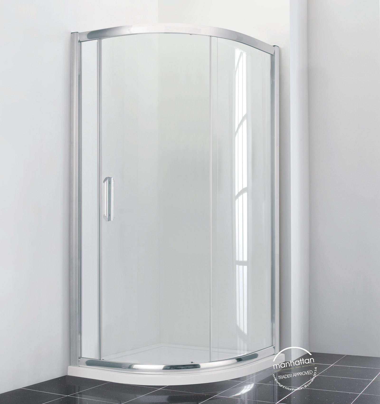 Manhattan New Era 6 Quadrant Uno Shower Enclosure 900 x 900mm