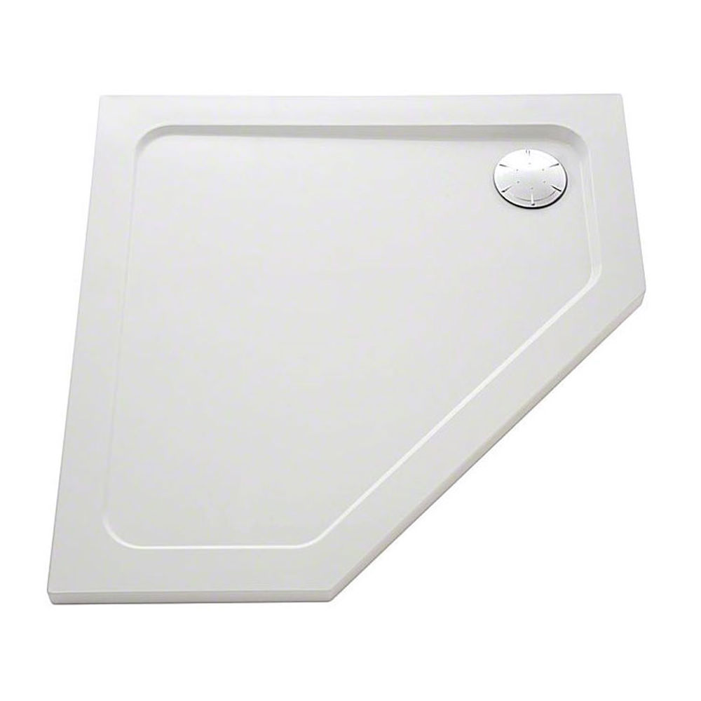 Mira Flight Low 1200 x 900mm Left Hand Pentagon Shower Tray