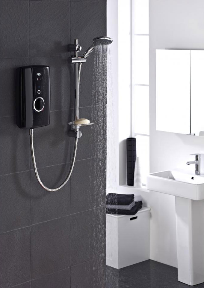 Vado Vogue Black Electric Shower 8.5kW ELSVOG85BLK