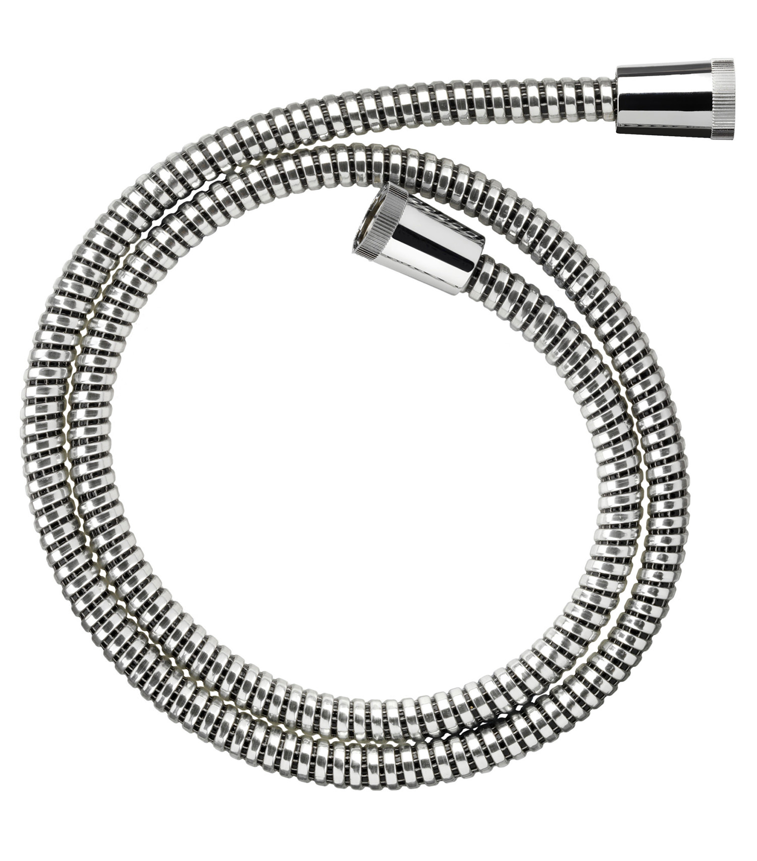 Croydex Essentials Chrome Reinforced PVC Shower Hose 1250mm AM168641