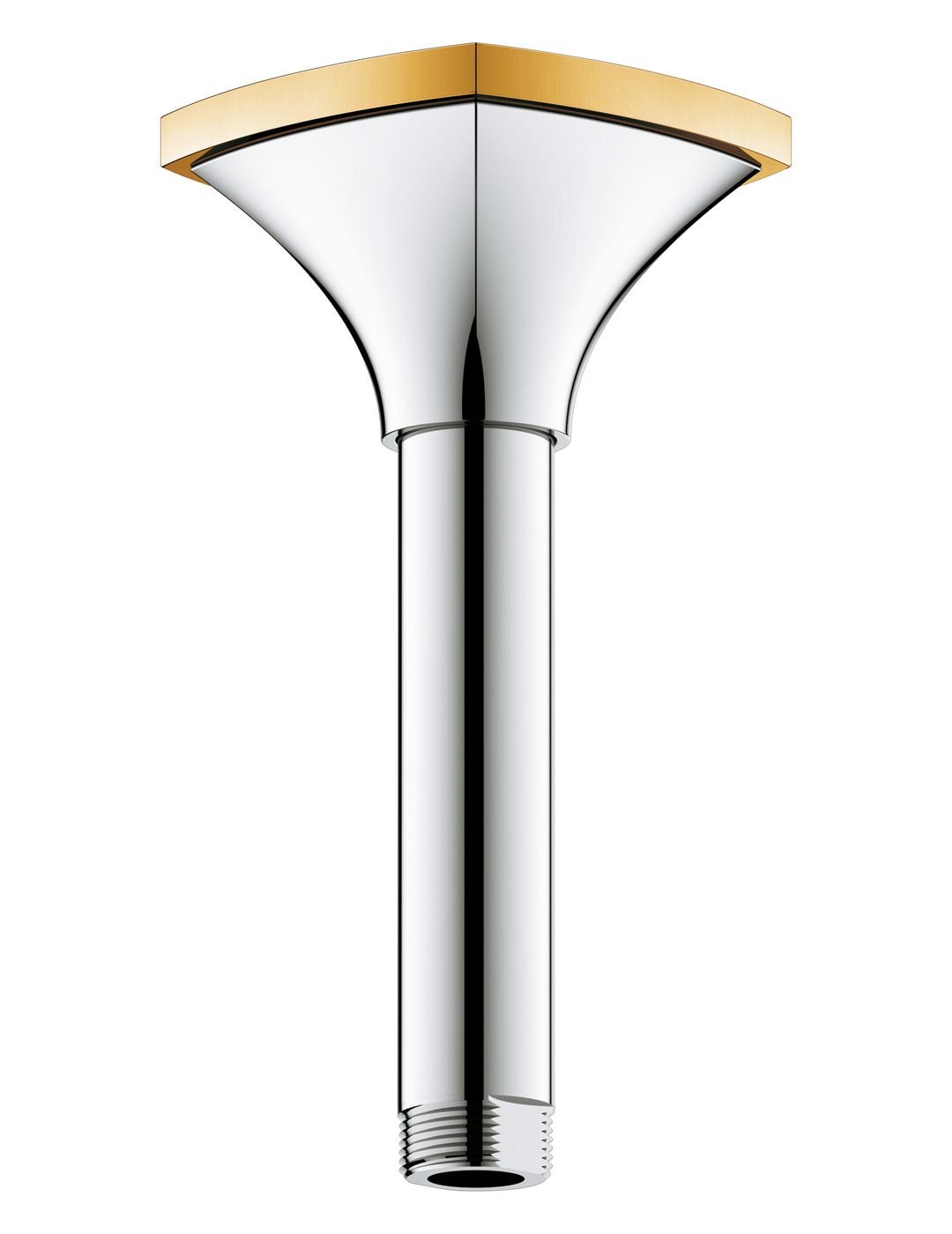 Grohe Spa Grandera 142mm Chrome And Gold Ceiling Shower Arm