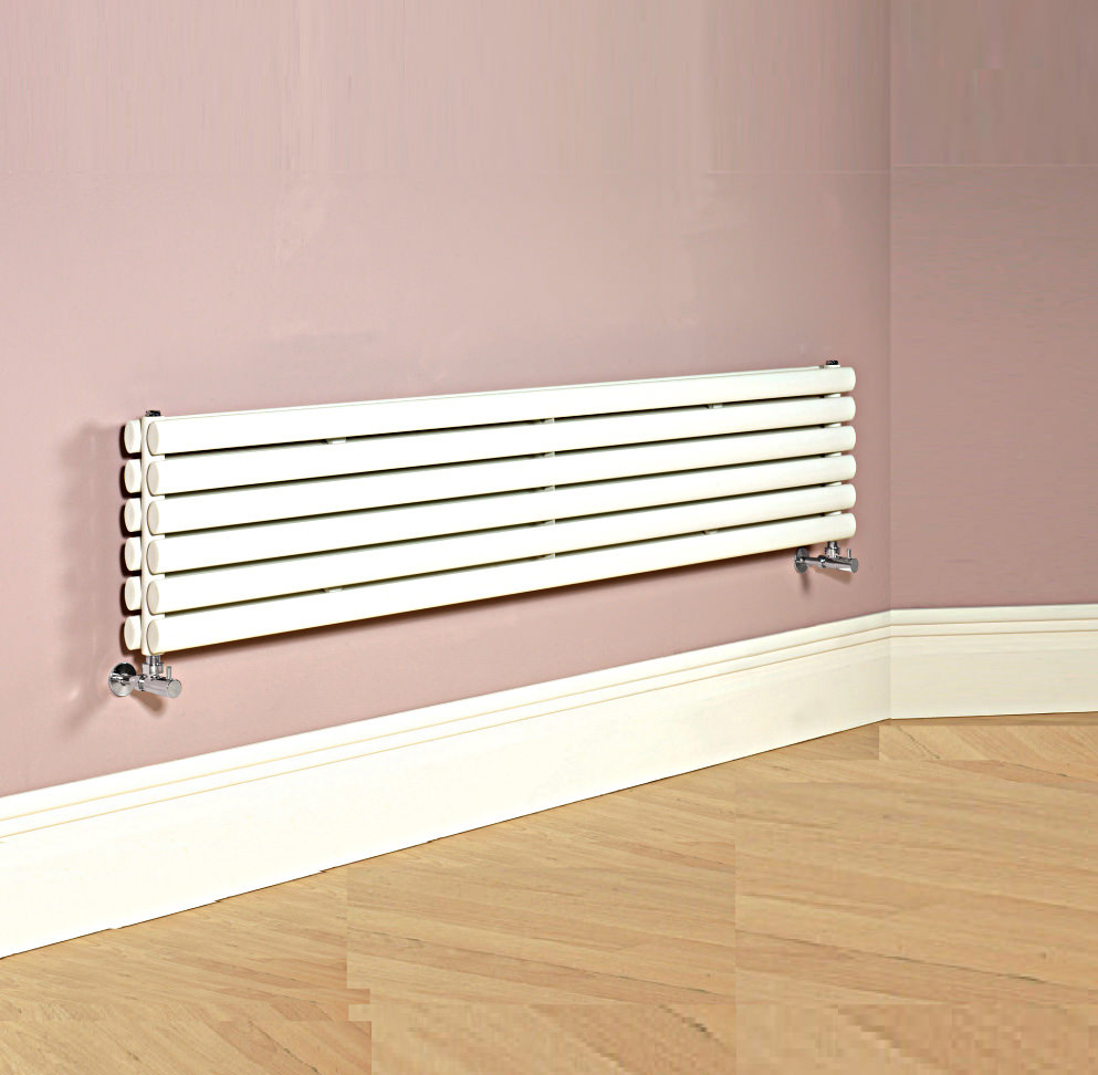 Beo Retro 326 Horizontal Heated Towel Radiator 1800 x 354mm HL326
