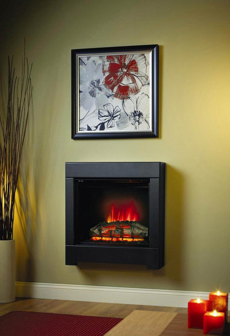 Be Modern Serena Outset Remote Control Electric Fire Black 92533