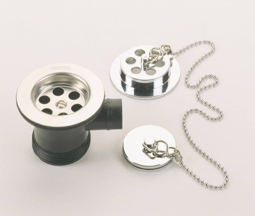 Bristan Luxury Chrome Bath Waste With Brass Plug W BTH3 C