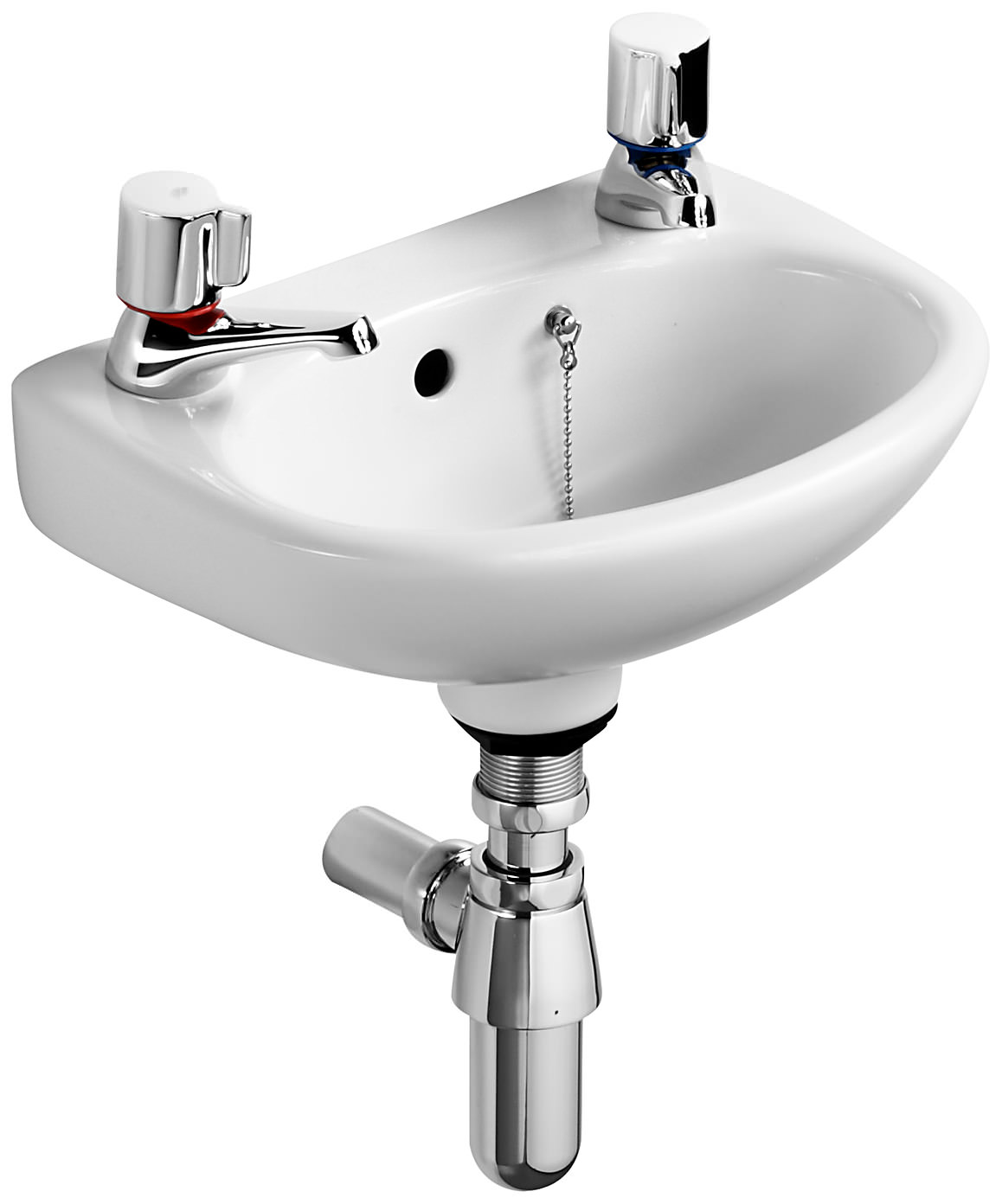 Ideal Standard Studio 350mm Handrinse Basin With Two Tap Holes