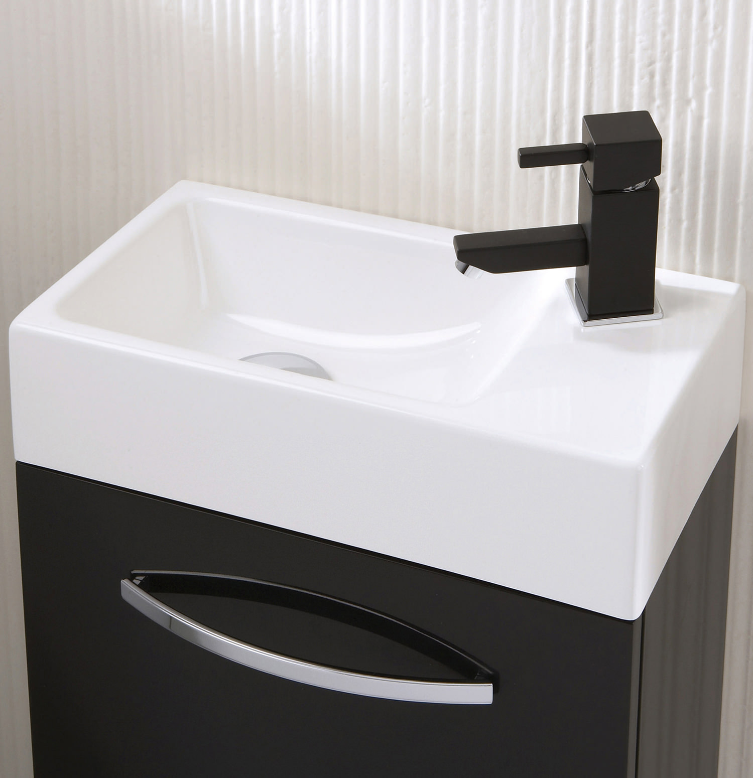 HIB Cassino Splash Cloakroom Basin 400 x 200mm 8810