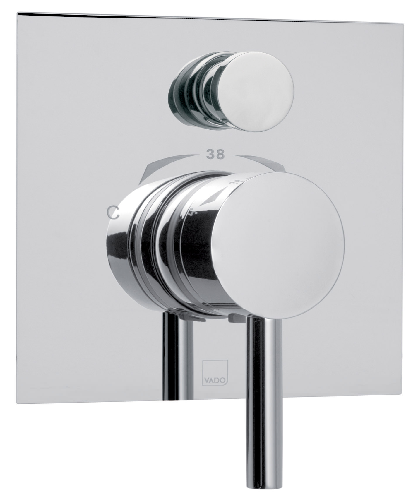 Vado Zoo Single Lever Thermostatic Shower Valve With Diverter