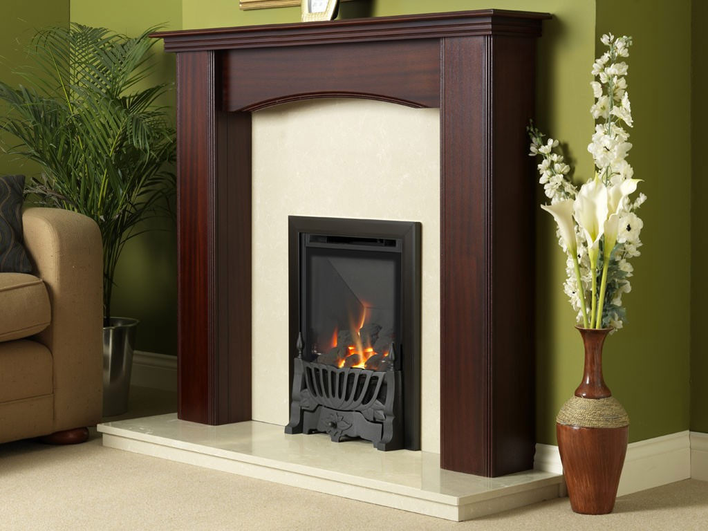 Flavel Kenilworth Remote Control HE Inset Gas Fire Black FHKC26RN2