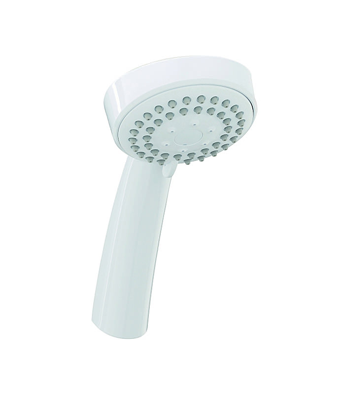 Triton 3 Position Shower Head White - Tshmlar3poswh