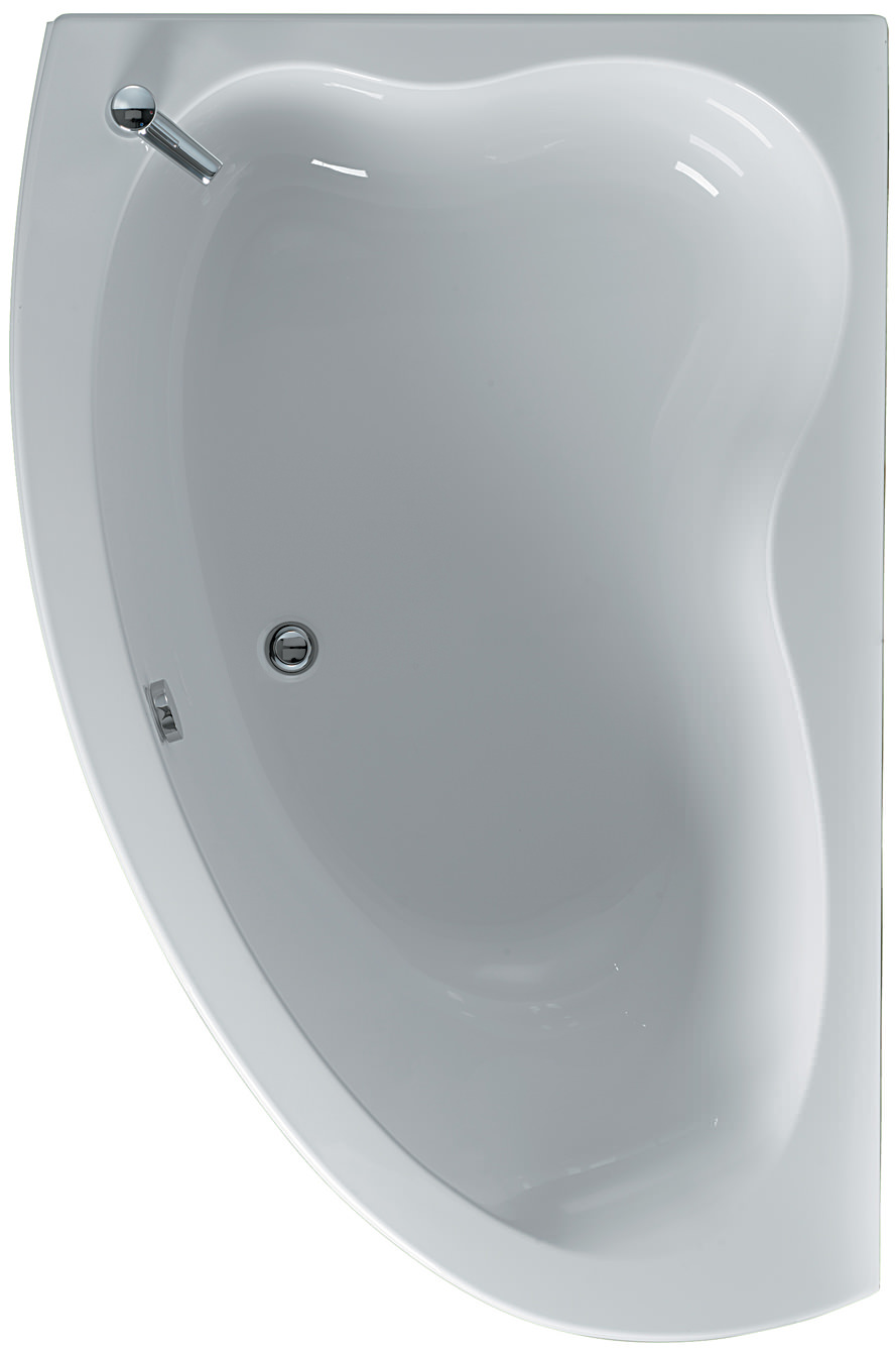 Ideal Standard Plus Offset Corner Bath 1600 x 1000mm E481501