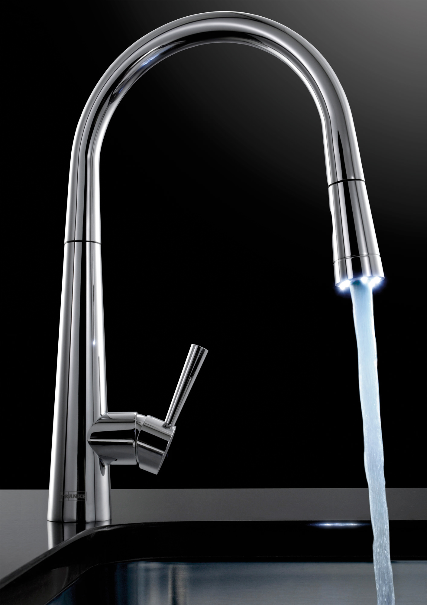 Franke Rolux PullOut Nozzle Kitchen Sink Mixer Tap Chrome