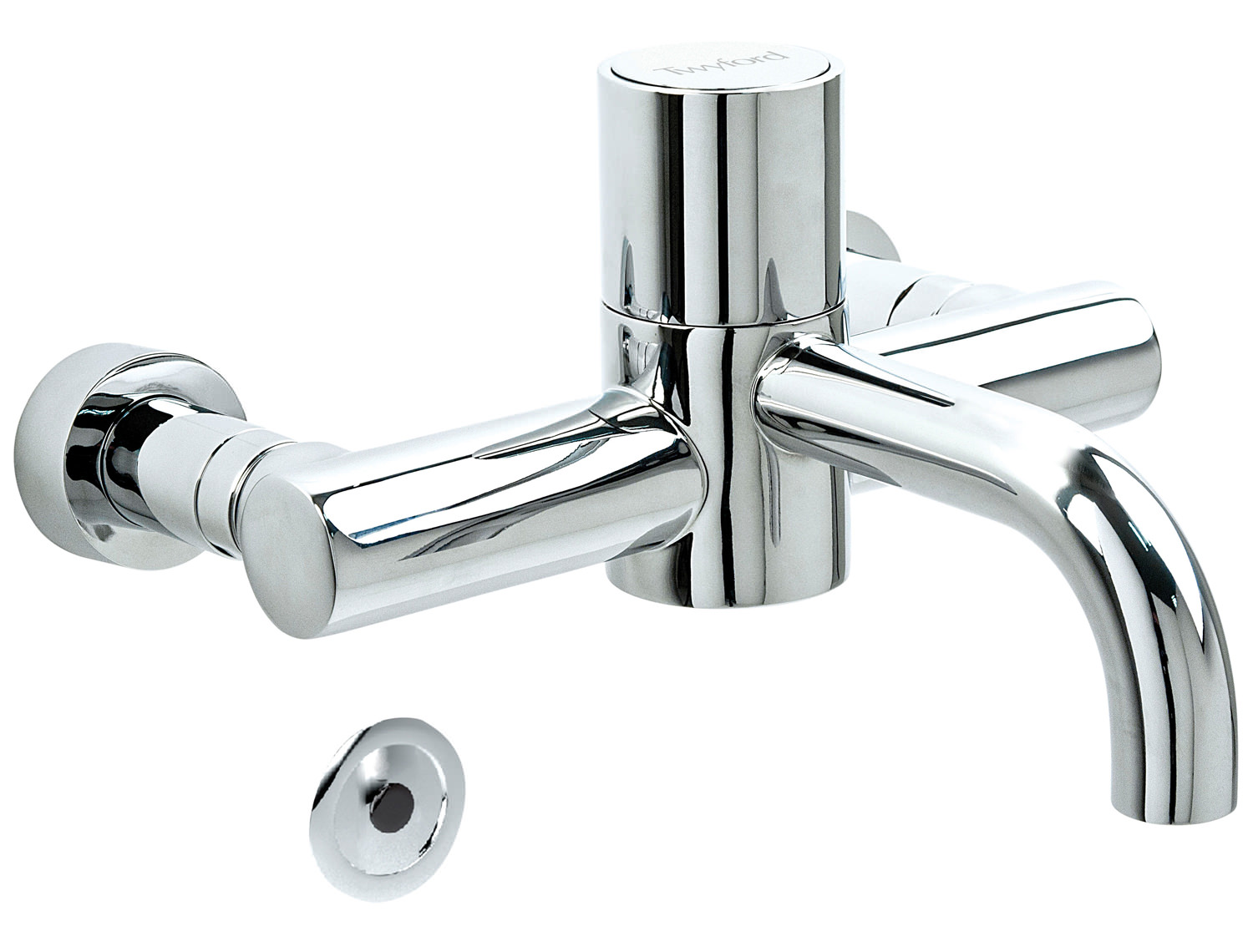 Twyford Sola Wall Mounted Thermostatic Infra Red Sensor Mixer Tap