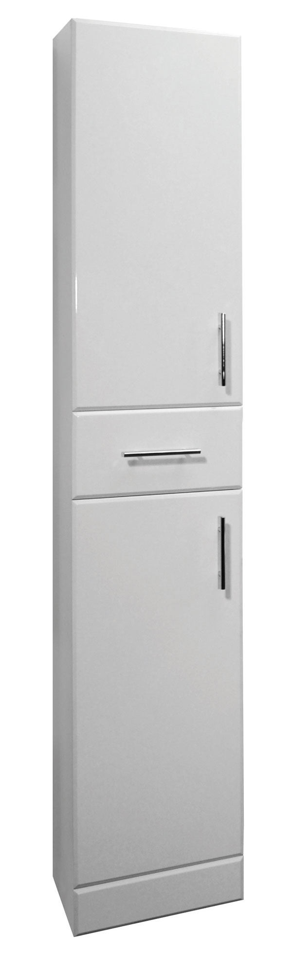 Lauren High Gloss White Tallboy Unit 350mm x 330mm VTY003