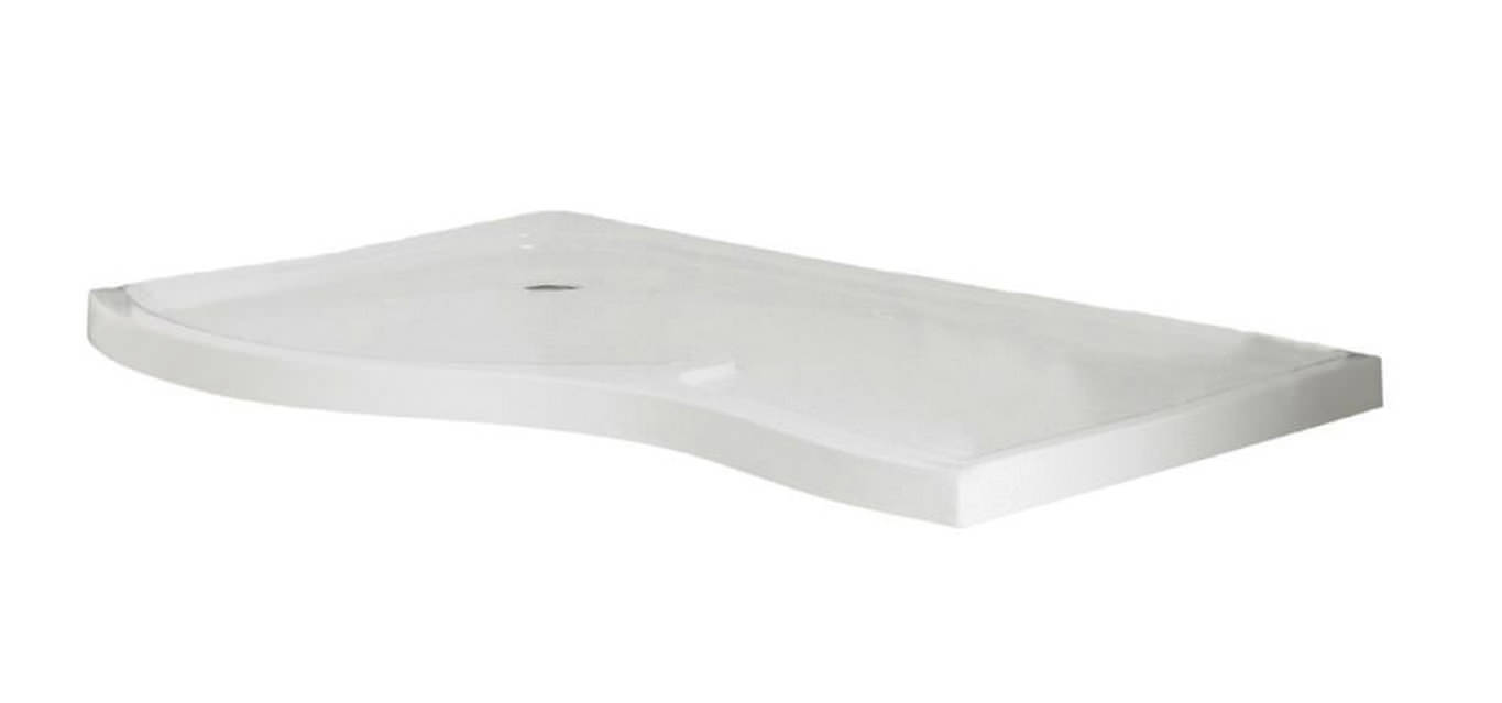 Lauren P Shaped Left Hand Shower Tray 1335 x 906mm BSF1400SLL