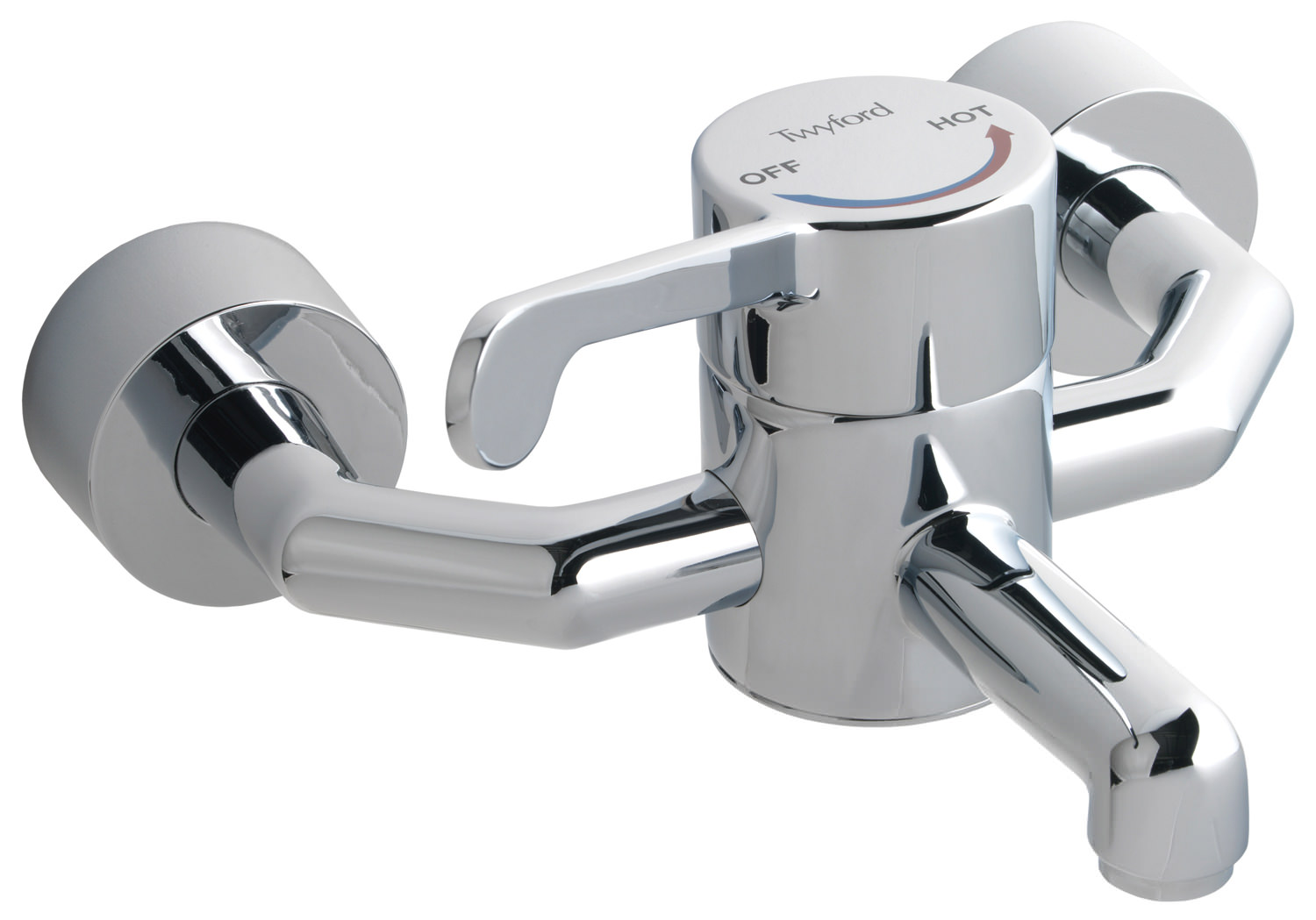 Twyford Sola Wall Mounted Thermostatic Medical Mixer TapSF1056CP