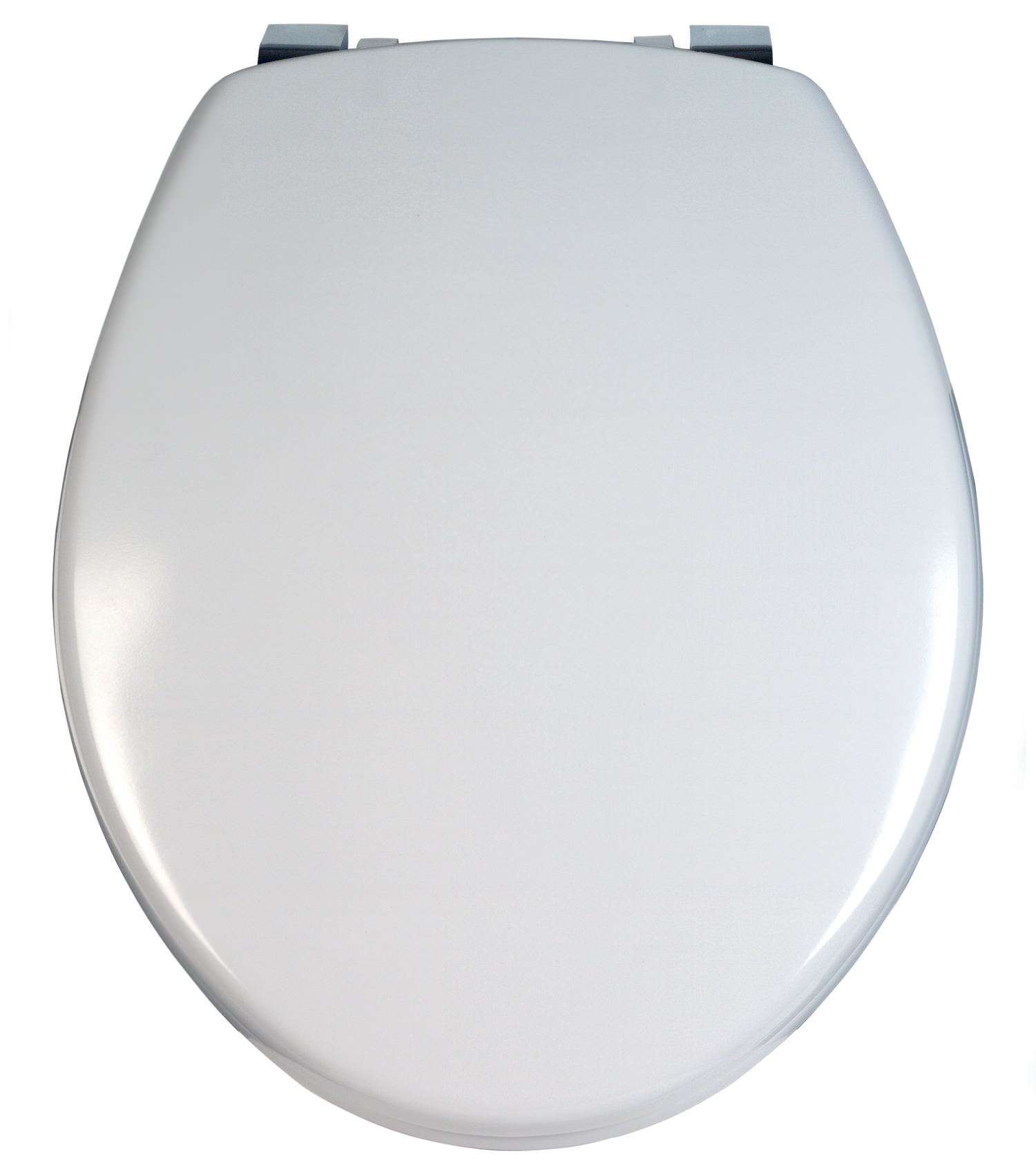 Twyford Avalon Toilet Seat And Cover With Bottom Fix Chrome Hinges