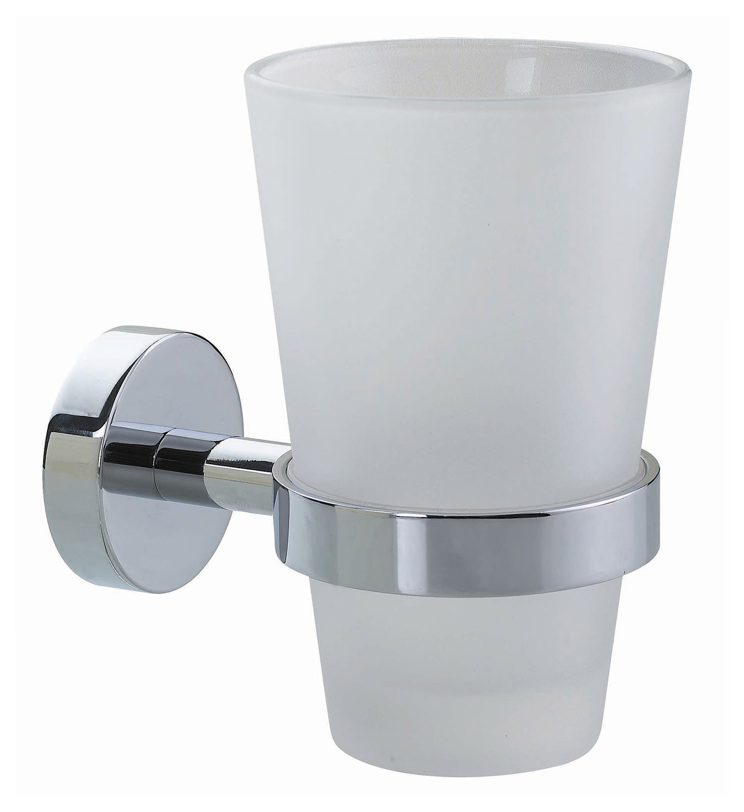 Red Dot Smooz Chrome Plated Drinking Glass Holder SO145