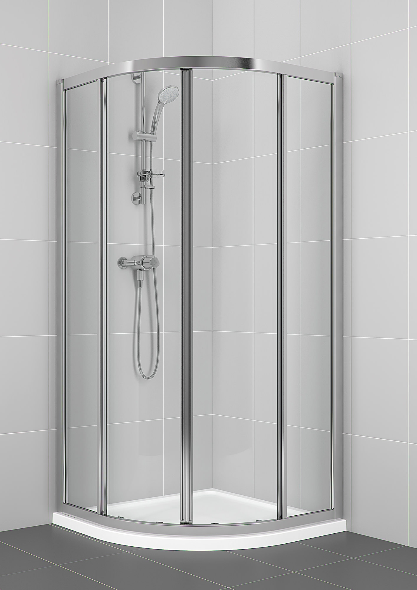 Ideal Standard Connect 800 x 800mm Quadrant Shower Enclosure