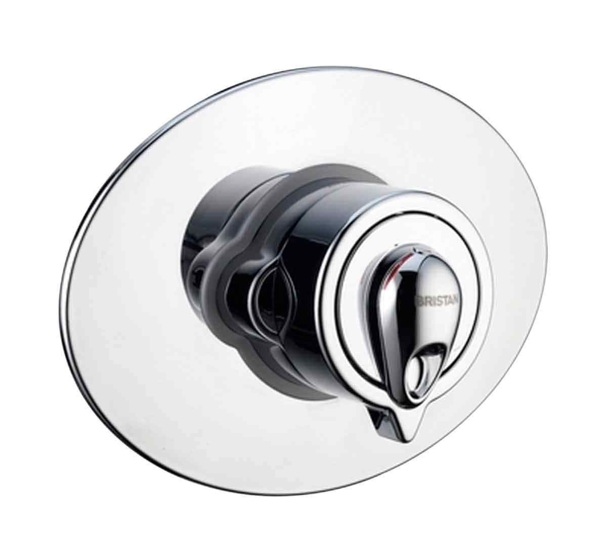 Bristan Oval Concealing Plate Universal Kit Chrome KIT UNI OVL1 C