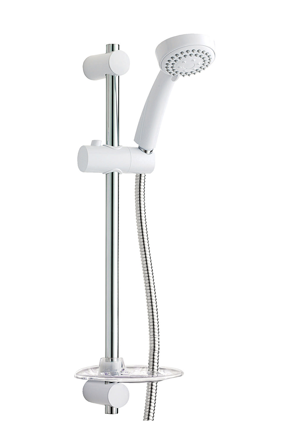 stationary shower door