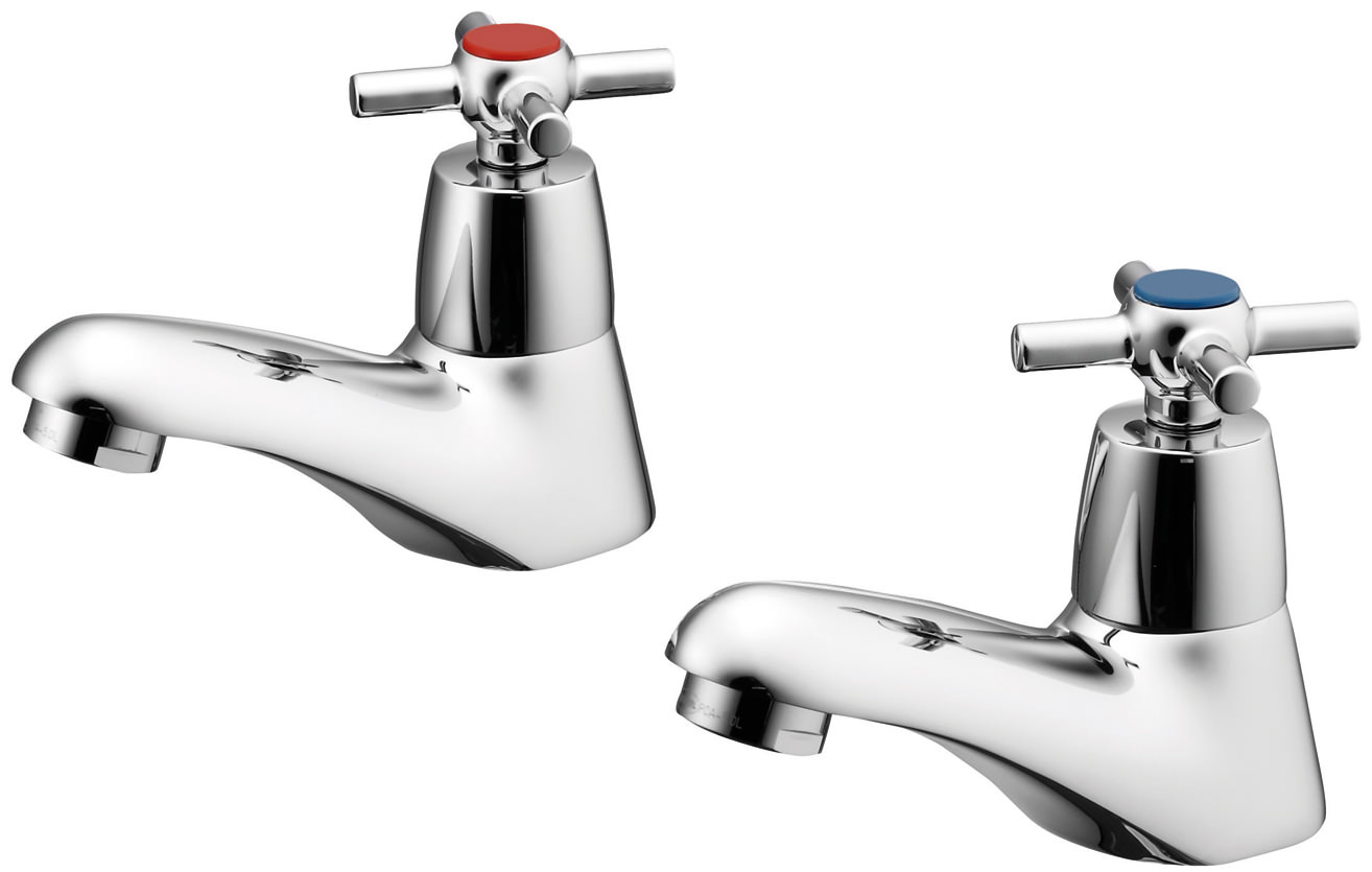 Ideal Standard Elements Crosshead Basin Pillar Taps B9858AA