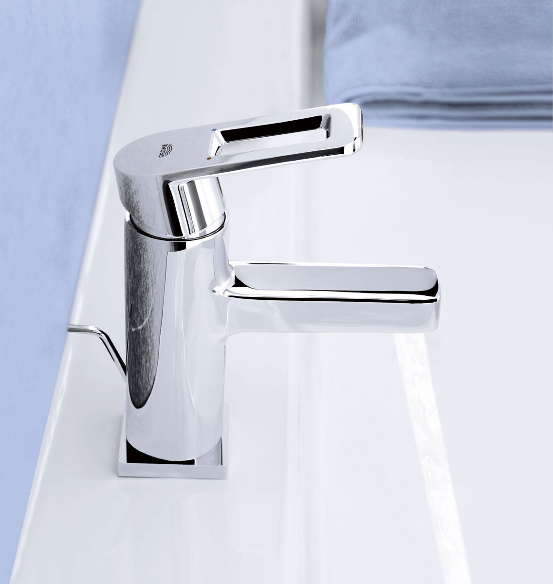 Flat Pack Kitchens >> Grohe Quadra Monobloc 1-2 Inch Basin Mixer Tap With Pop Up Waste 32631000 Flat Pack Kitchens >> Grohe Quadra Monobloc 1-2 Inch Basin Mixer Tap With Pop Up Waste 32631000
