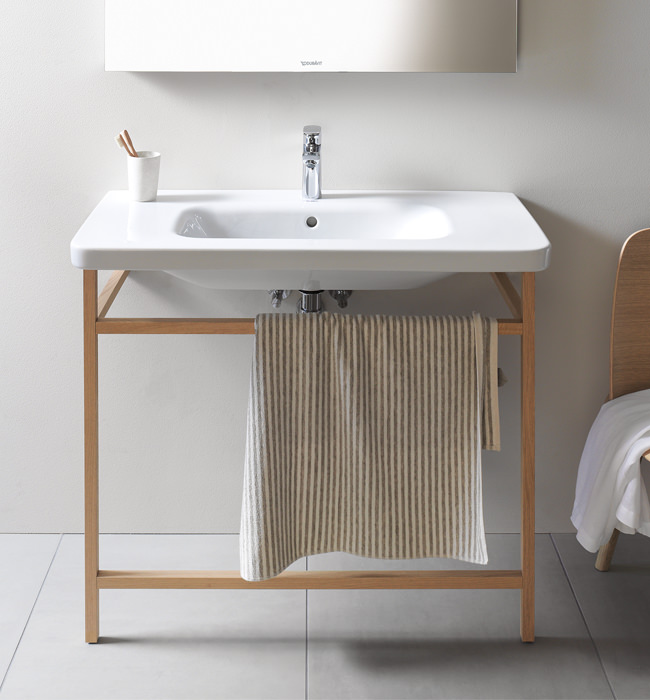 Duravit Durastyle 590mm Acc Towel Rail With 650mm Basin Ds9891