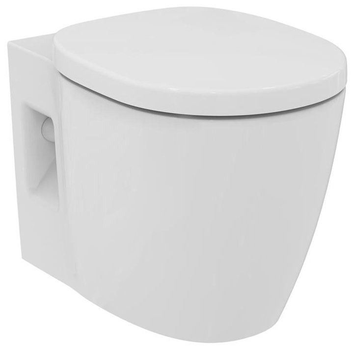 Ideal Standard Concept Freedom Raised Height Wall Hung Wc Pan 545 - Wall Hung Toilet Comfort Height