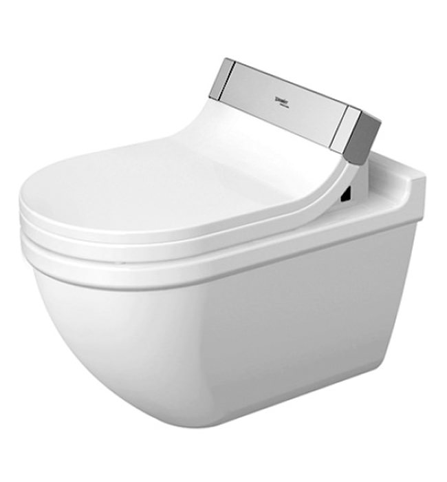 Duravit Sensowash Seat With Starck 3 Wall Mounted Wc Pan 610001002004300 - Duravit Starck 3 Wall Mounted Toilet With Durafix Duravit Sensowash Seat With Starck 3 Wall Mounted Wc Pan 610001002004300 - Duravit Starck 3 Wall Mounted Toilet With Durafix