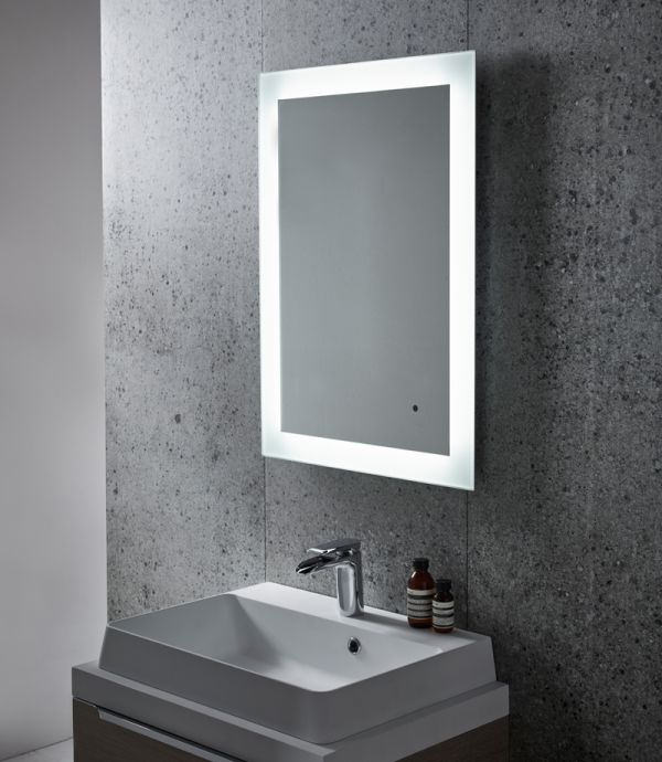 700mm Led Illuminated Backlit Mirror, Illuminated Mirrors For Bathrooms