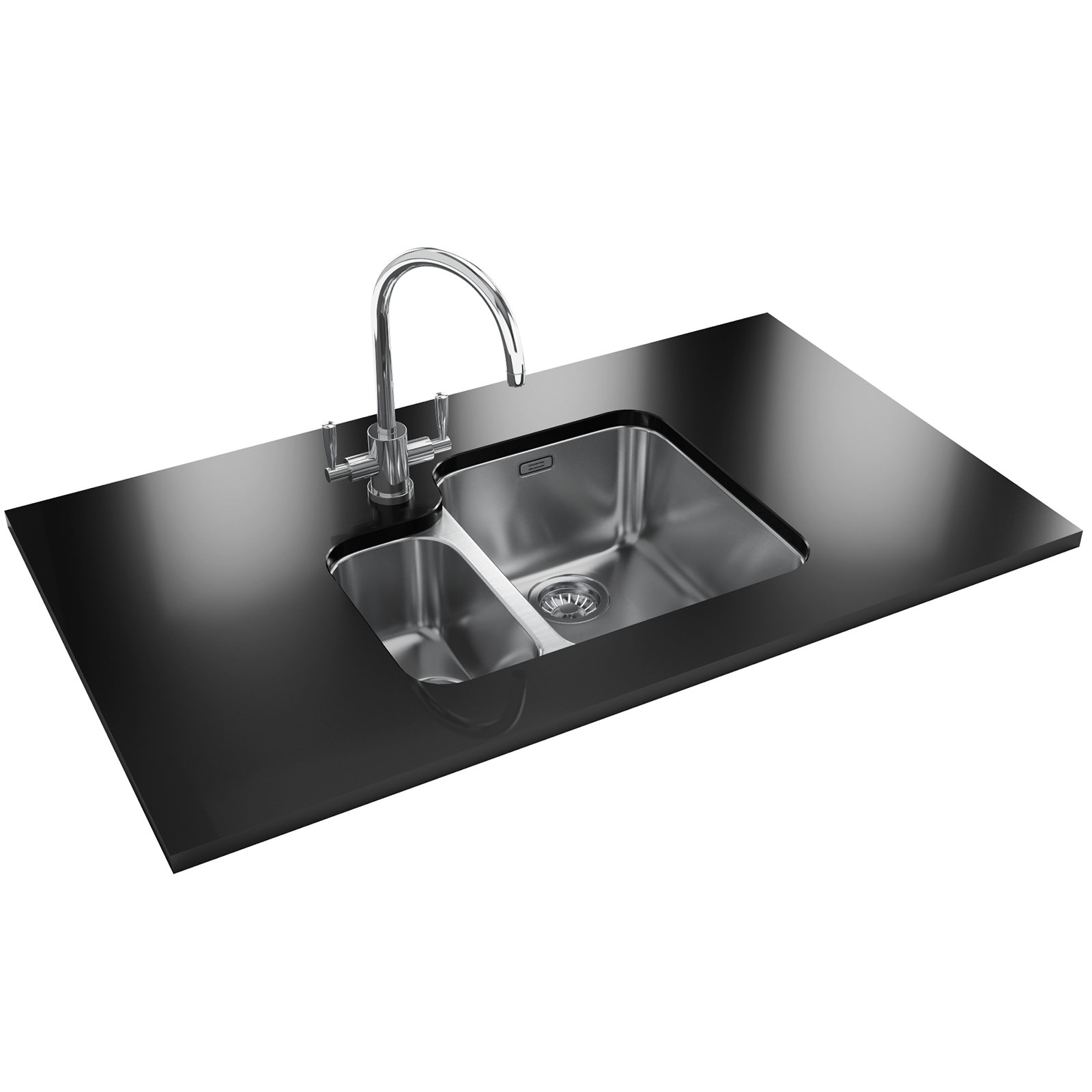 Franke Ariane Arx 160 Stainless Steel 1 5 Bowl Undermount Sink