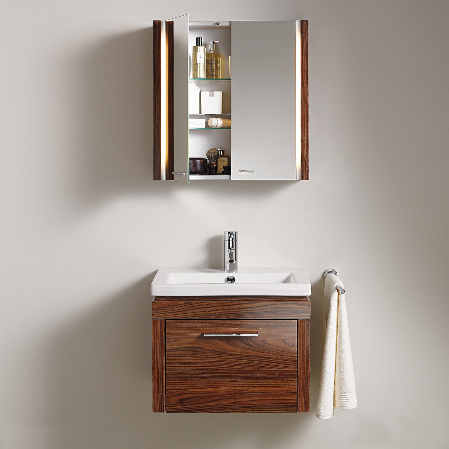 Duravit 2nd Floor 600mm Mirror With Lighting 2F 9651