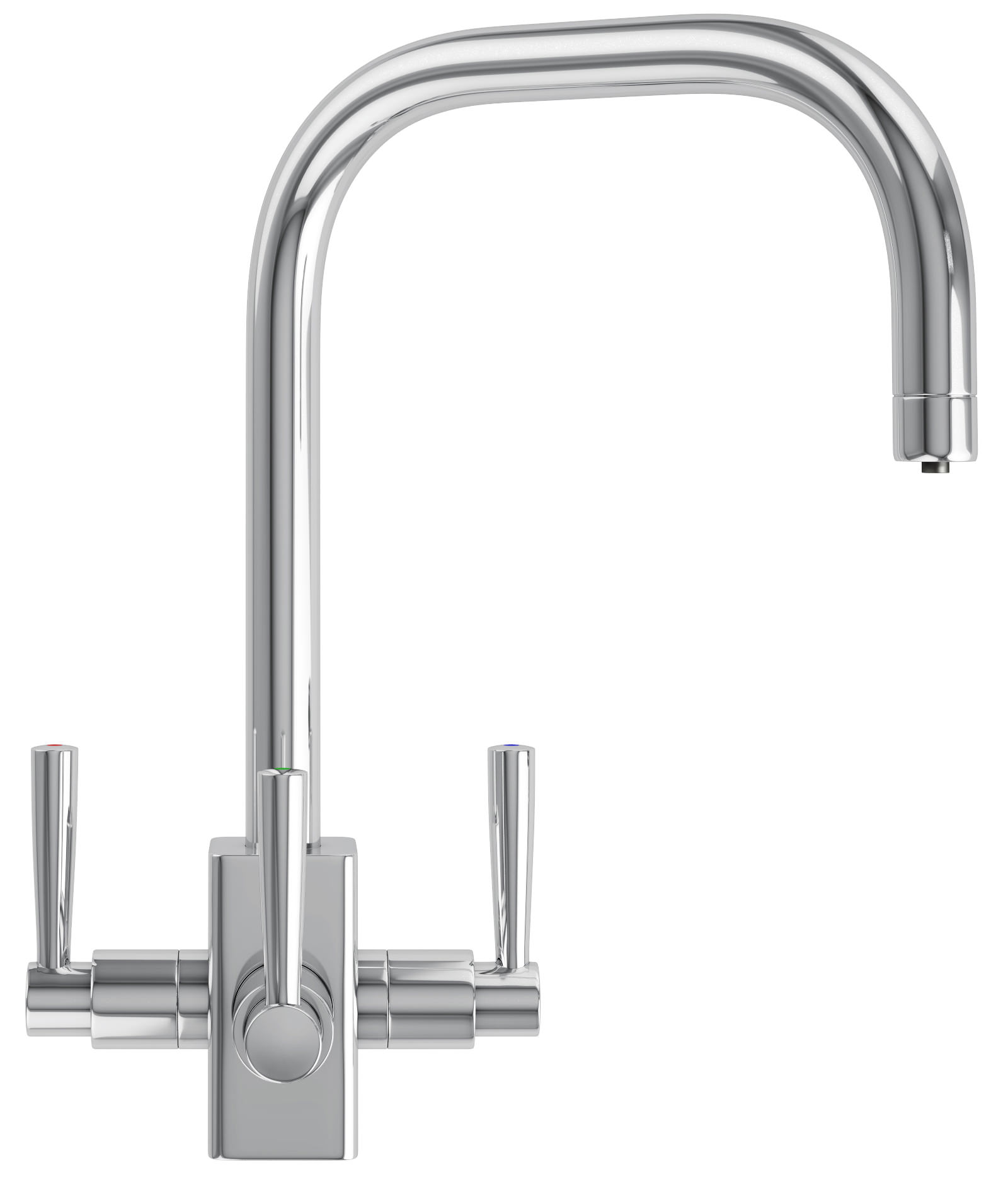 Franke FilterFlow Kubus Kitchen Sink Tap Chrome More Finish