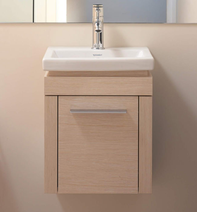 Duravit 2nd Floor 380mm Wall Mount Vanity Unit With Basin 2F6445L5959