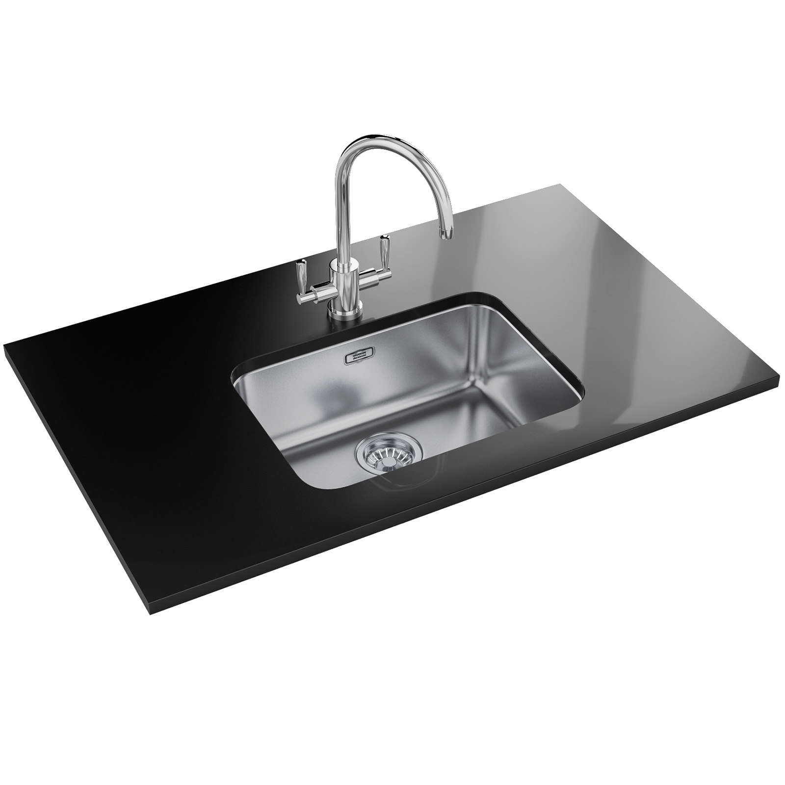 Franke Largo LAX 110 50 Stainless Steel Undermount Kitchen Sink Franke Stainless Steel Undermount Sink