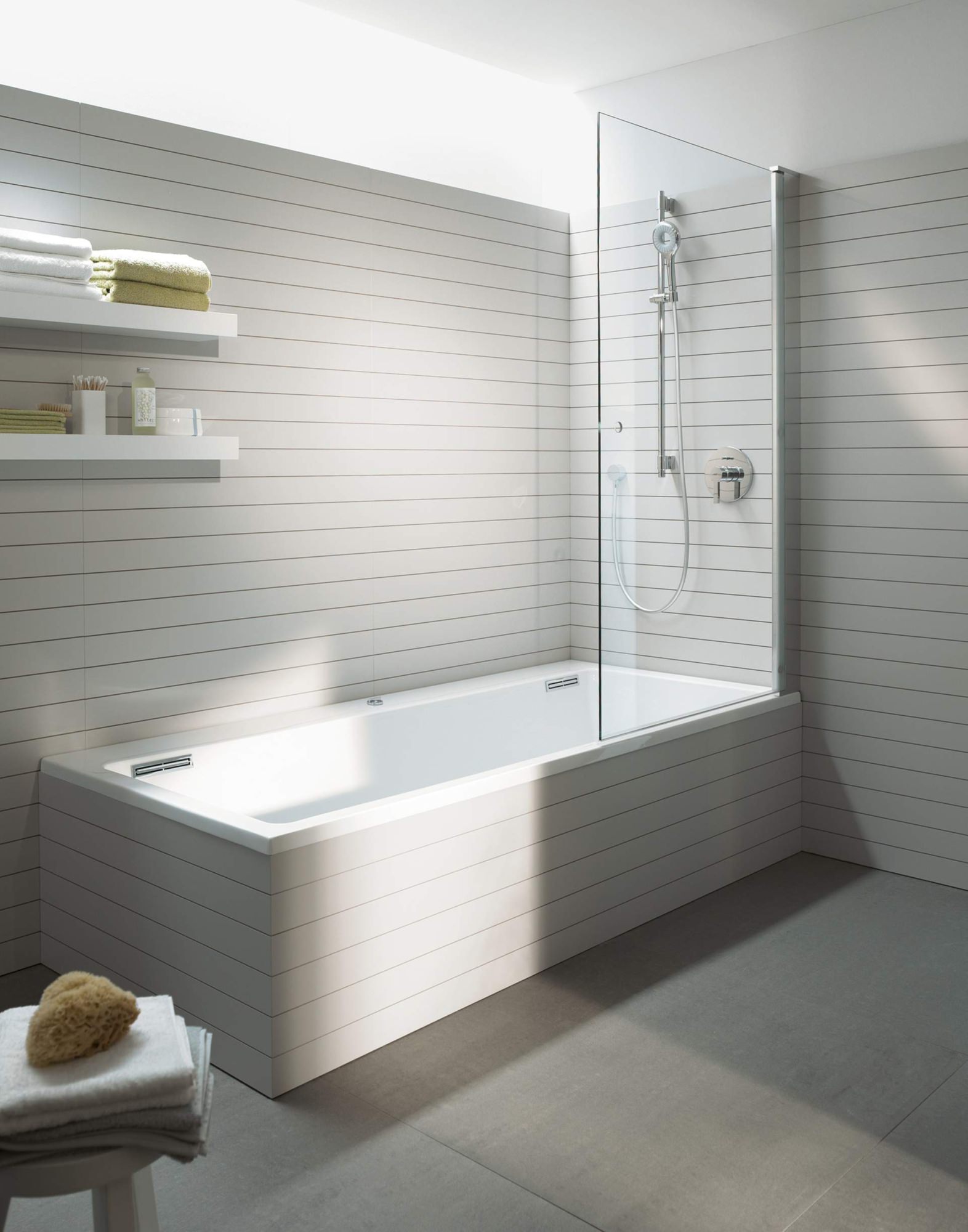 Duravit Nahho BuiltIn 2100 x 1000mm Floatation Bath With Frame