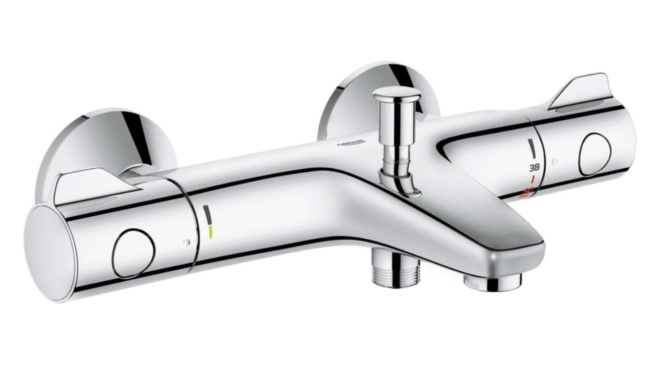 Grohe Grohtherm 800 Thermostatic Bath Shower Mixer Tap - 34569000