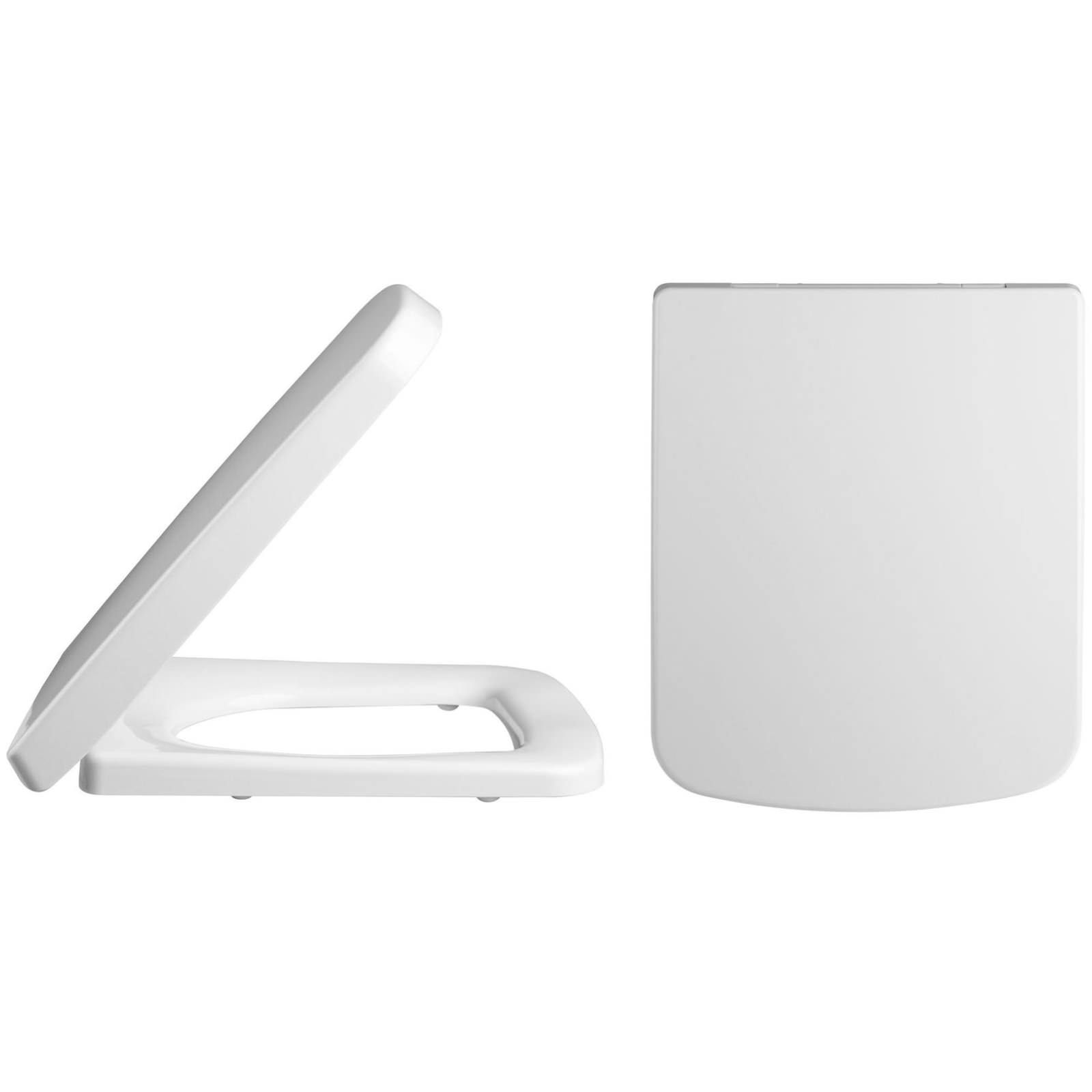 Nuie Standard Square Top Fix Soft Close Toilet Seat And Cover White Nch198 - How Do I Fix My Soft Close Toilet Seat
