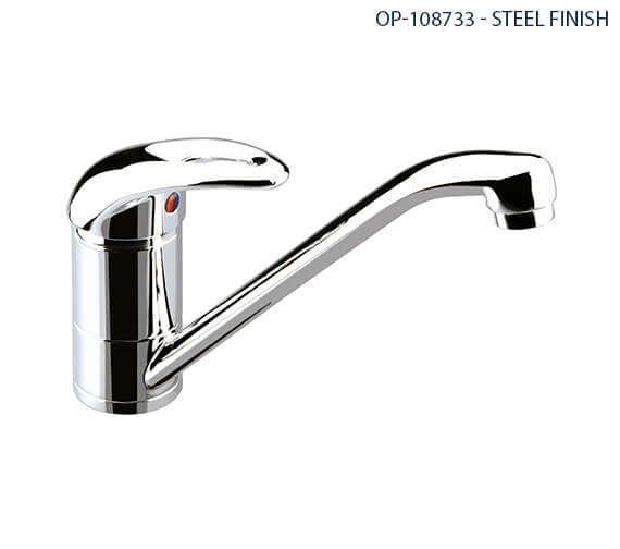 Bristan Java Easyfit Single Flow Kitchen Sink Mixer Tap ChromeFinishes