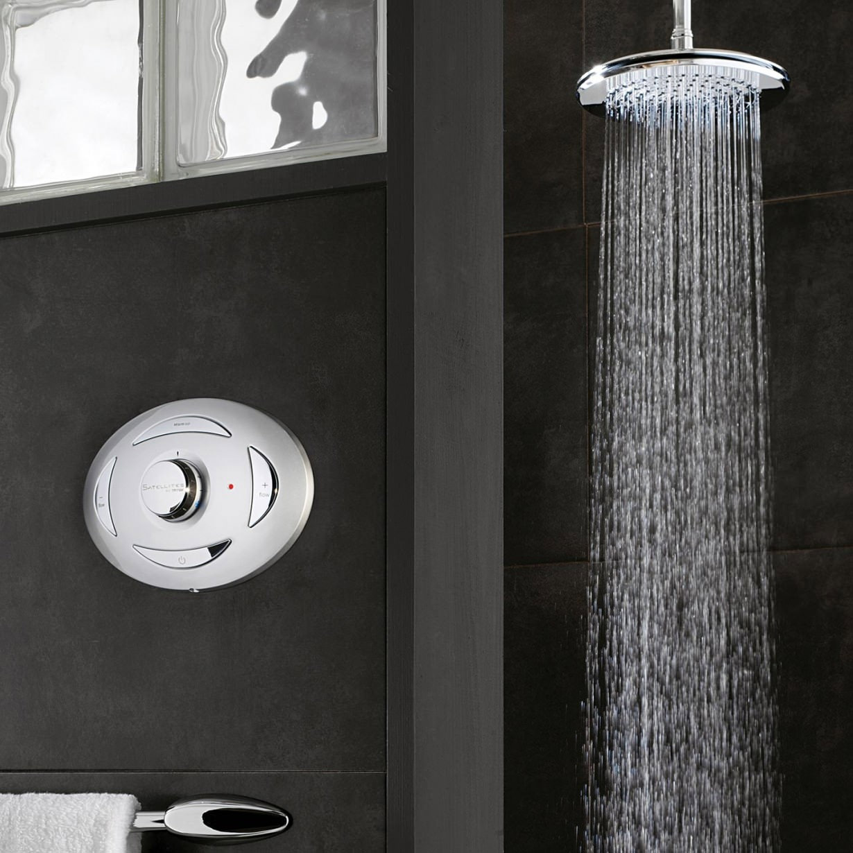 Triton Satellites High Pressure Digital Mixer Shower With Sirona And Cyrene Kit