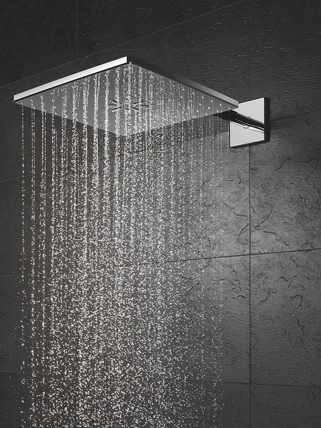 Grohe Smart Control 3-Way Chrome Square Shower Set