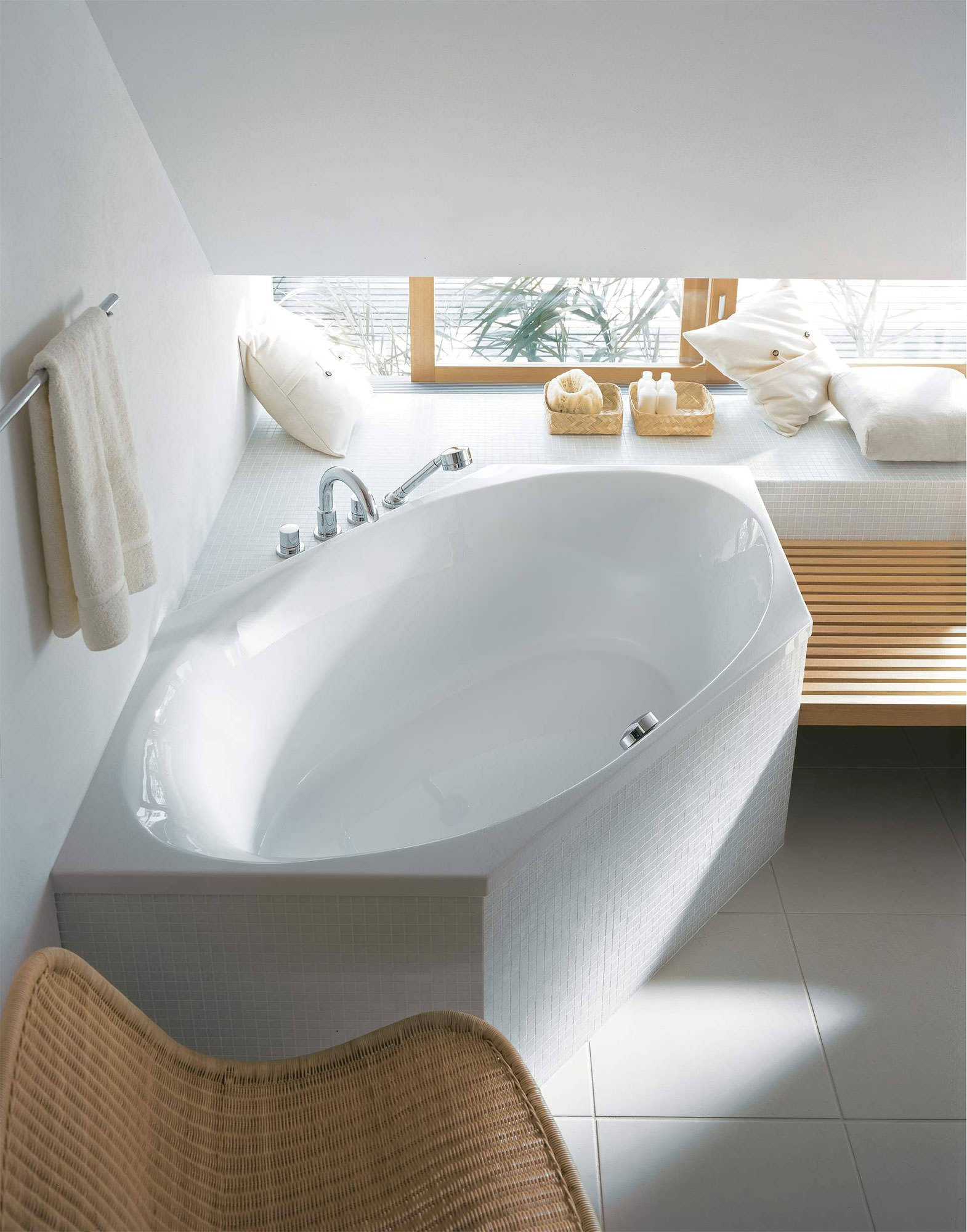 Duravit 2x3 Hexagonal 2000 x 1000mm Bathtub 700024