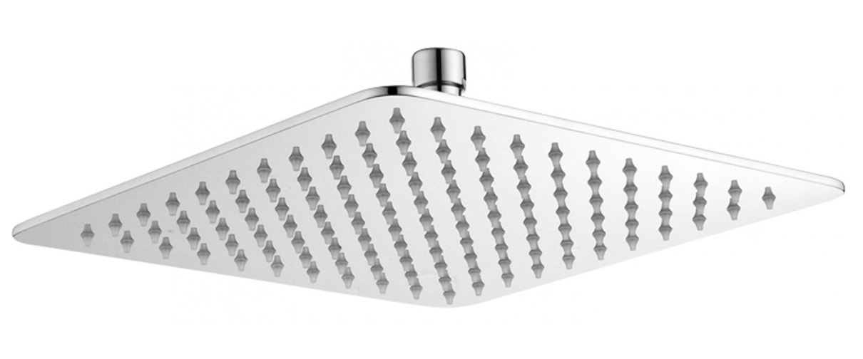 Triton Evie 200mm Wide Square Edge Fixed Shower Head