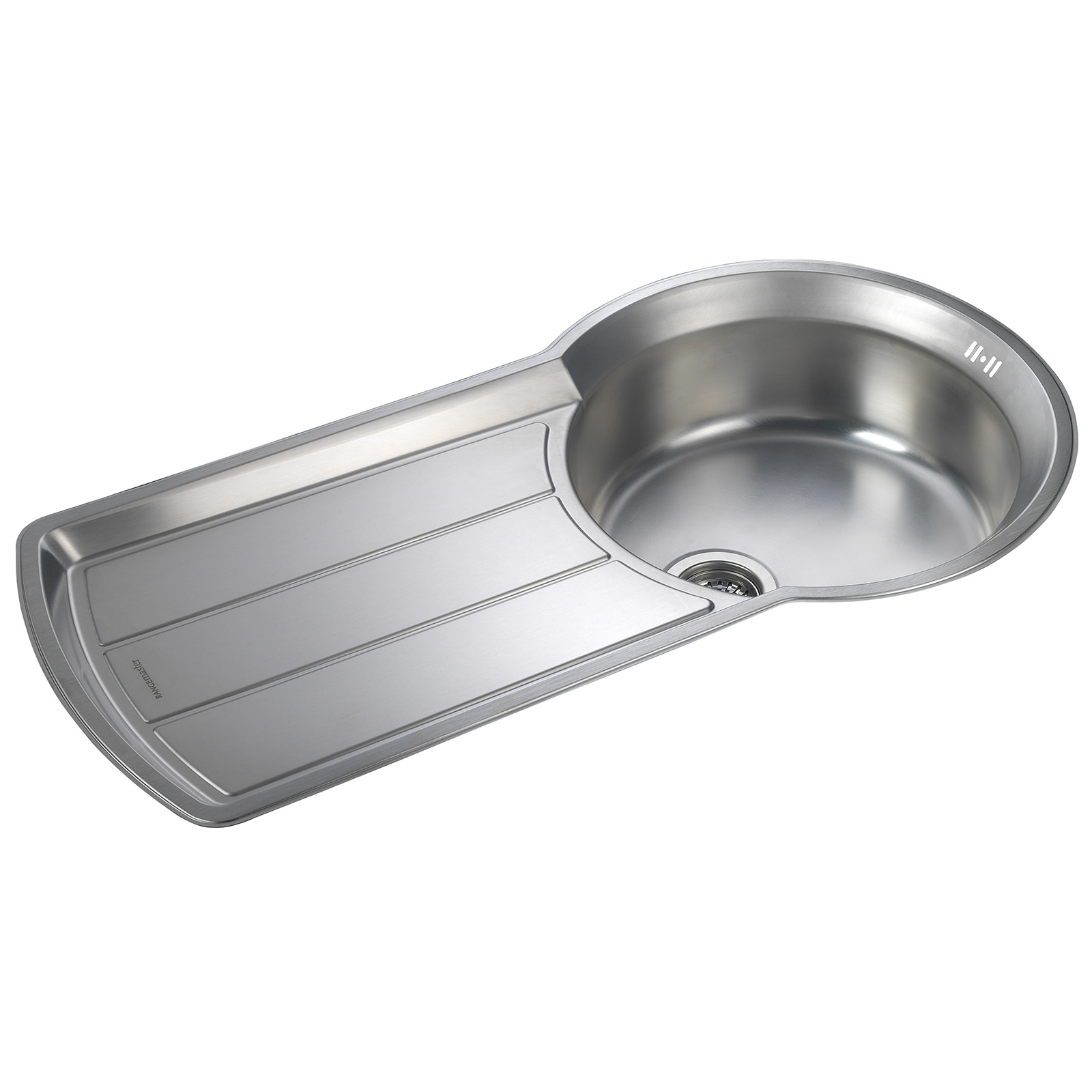 Rangemaster Keyhole 1000 x 520mm Stainless Steel 1.0B Inset Kitchen