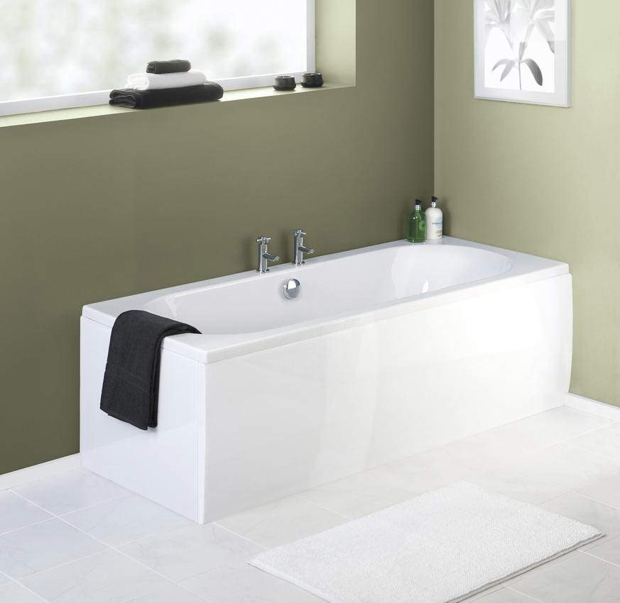 Premier White Acrylic Bath Front Panel 1700mm - PAN150