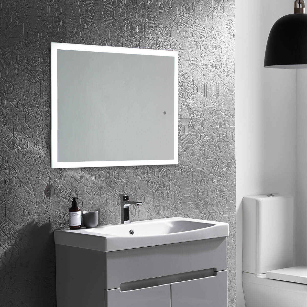 slim led mirror