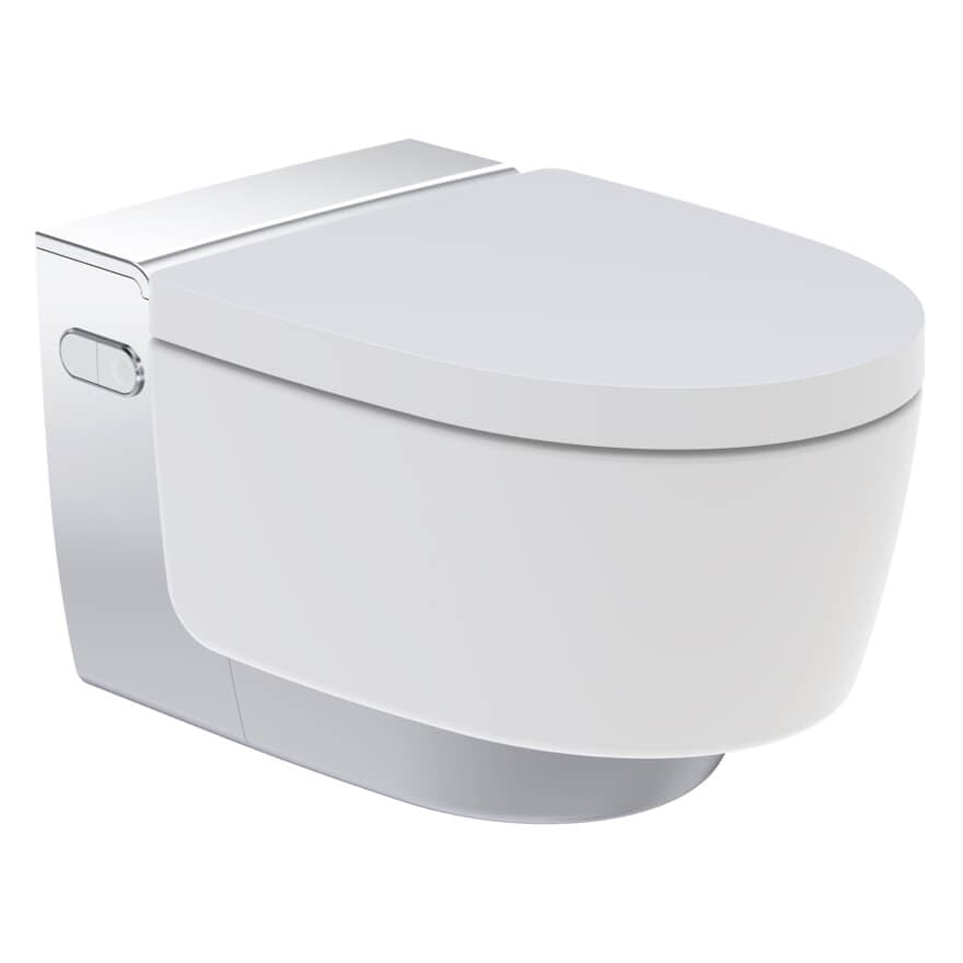 Geberit One Rimless Wall Hung TurboFlush WC Pan With Soft Close Seat