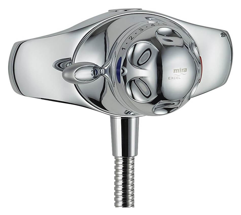 Mira Excel EV Thermostatic Mixer Shower Exposed Chrome 1.1518.300